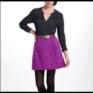 Anthropologie HD in Paris purple skirt